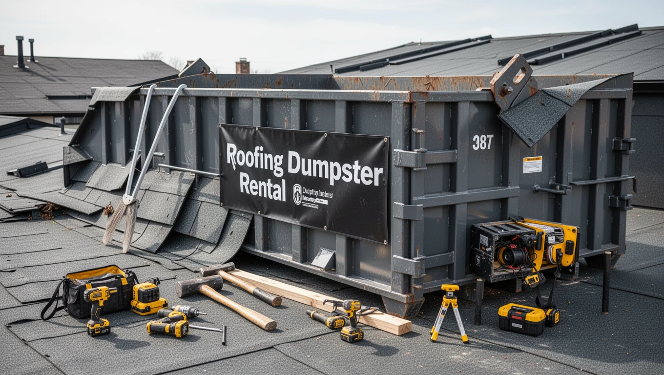 Roofing Dumpster Rental