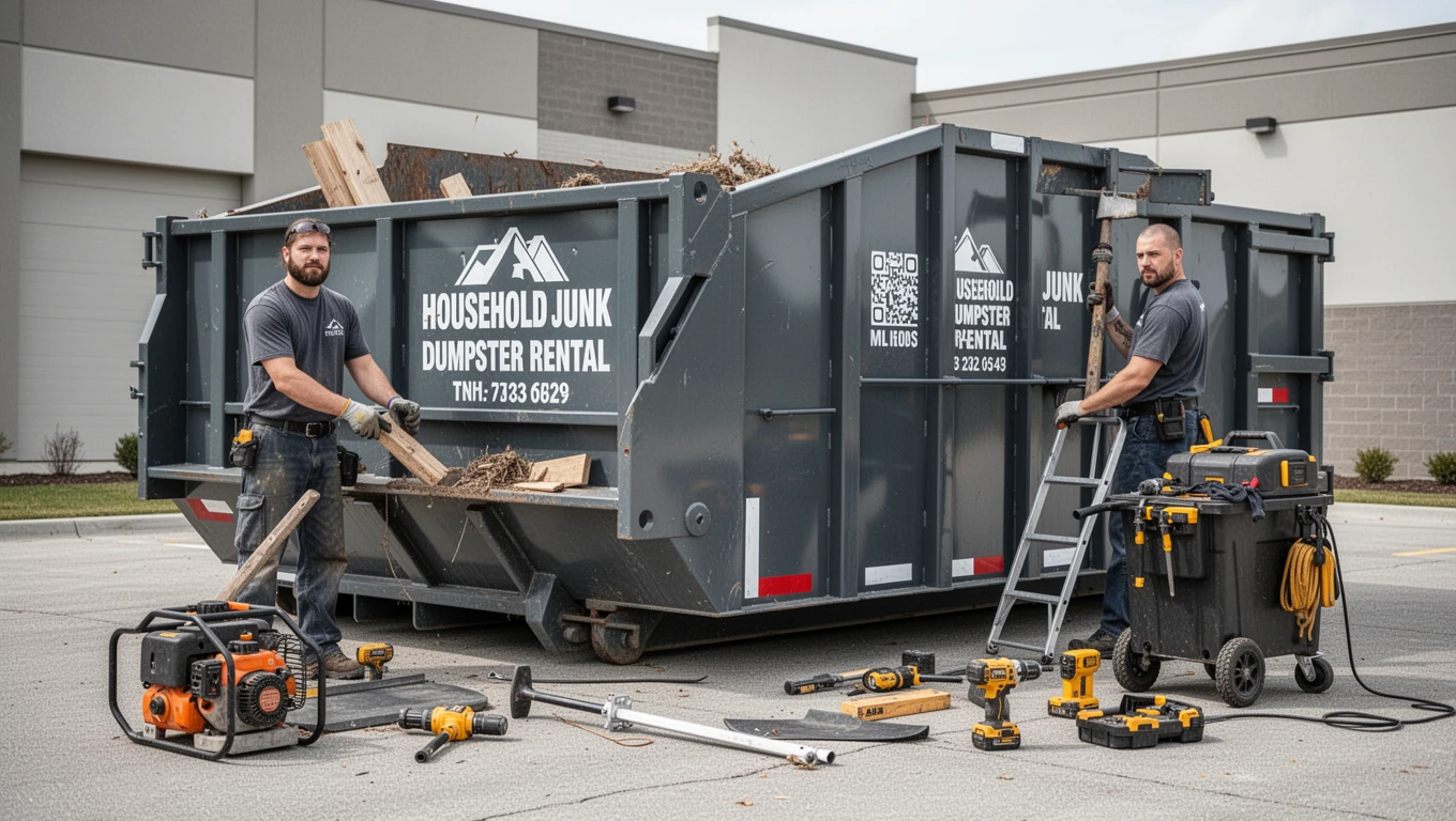 Household Junk Dumpster Rental